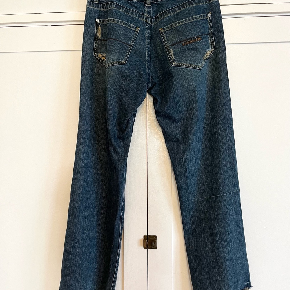 European Brand Lambretta Relaxed Fit Denim Jeans for Men